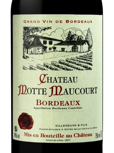 Chateau Motte Bordeaux