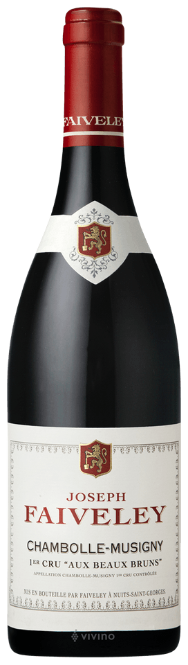 Faiveley 22 Chambolle Musigny 1er Cru Les Beaux Bruns TABLE RED