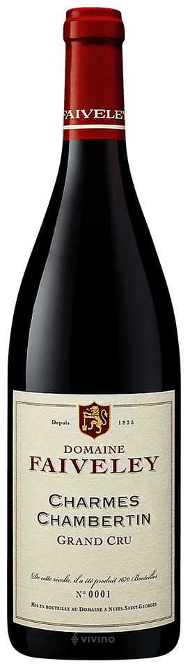 Faiveley 22 Charmes Chambertin Grand Cru TABLE RED