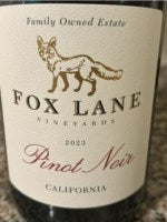 Fox Lane Pinot noir