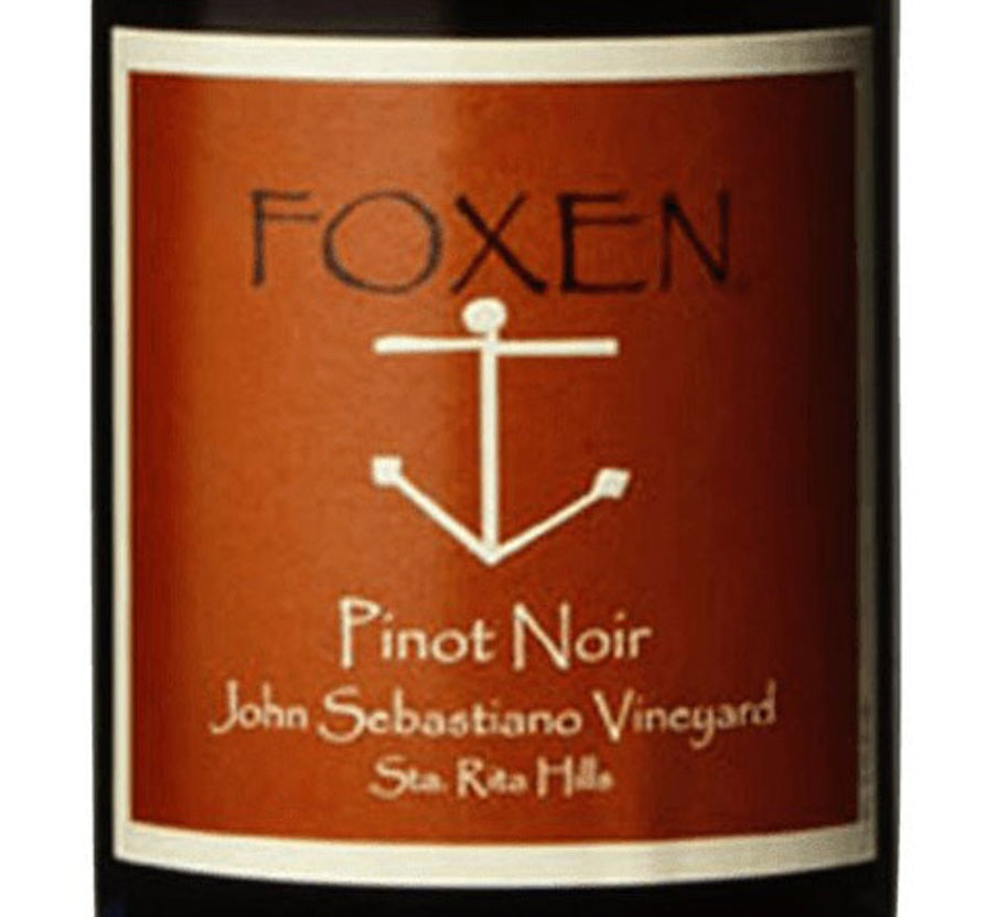 Foxen Pinot Noir Santa Rita Hills John Sebastiano Vineyard