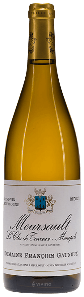 Francois Gaunoux 22 Meursault Le Clos de Tavaux TABLE WHITE