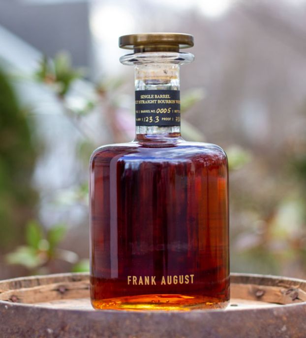 Frank August Single Barrel Bourbon Whiskey Cask Strength
