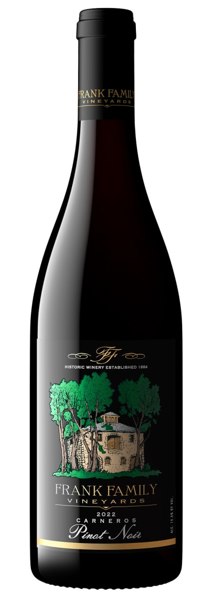 Frank Family 21 Pinot Noir Napa Valley TABLE RED