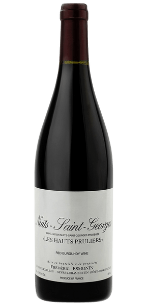 Frederic Esmonin NuitsSaintGeorges Hauts Pruliers