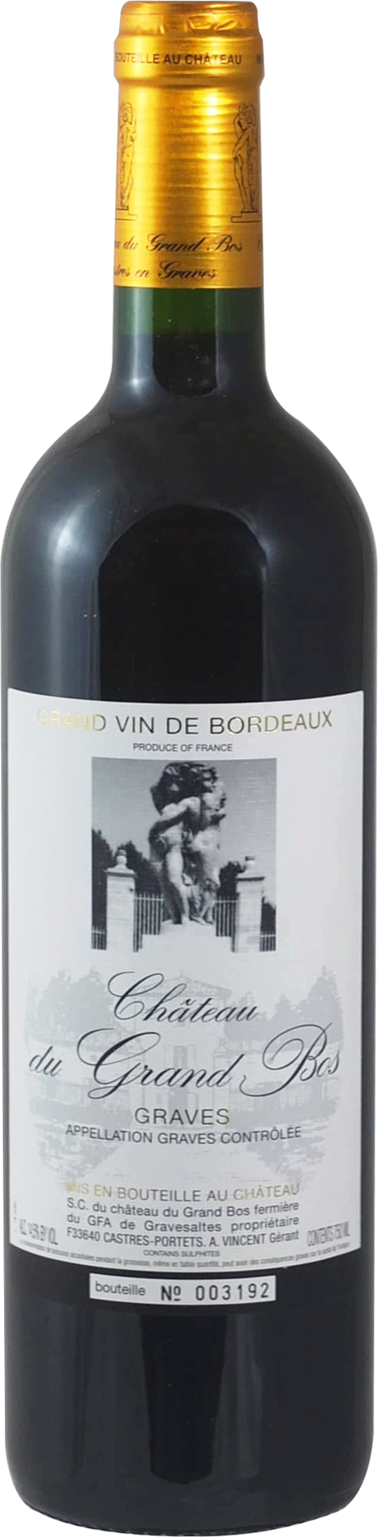 Grand Bos Graves Rouge 2019