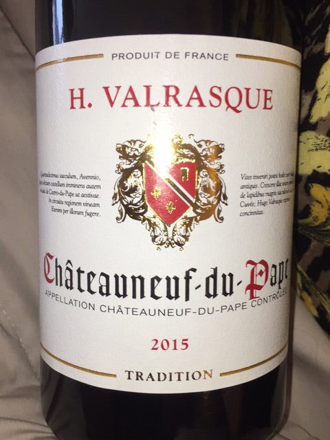 Hugues Valrasque Chateauneuf du Pape
