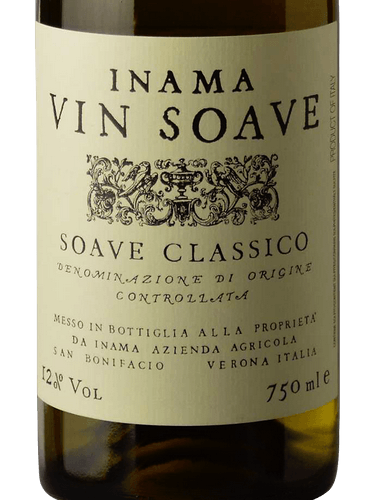 Inama Soave Vin Soave Screwcap 750Ml