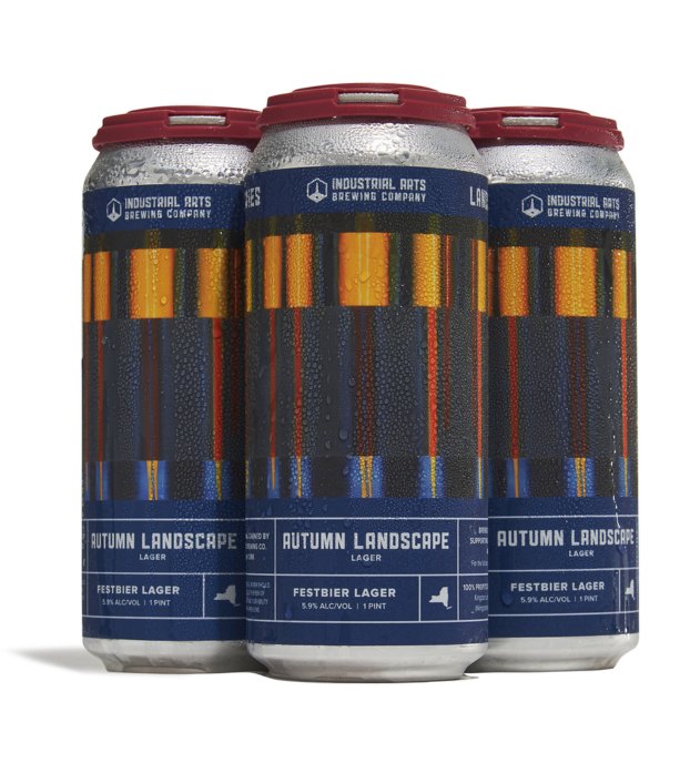 Industrial Arts Autumn Landscape 16oz Cans
