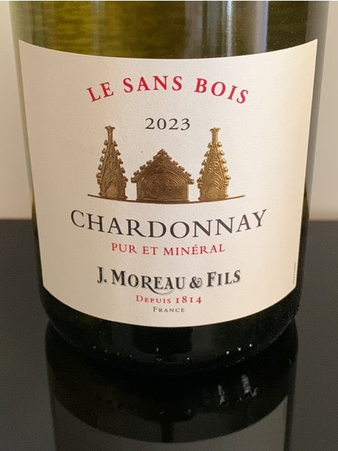 J Moreau Et Fils Chardonnay Le Sans Bois Vdf 750Ml