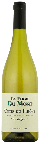 La Ferme De Mont Cotes Du Rhone Blanc La Truffiere 750Ml