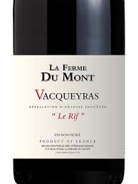 La Ferme Du Mont Vacqueyras Le Rif 750Ml