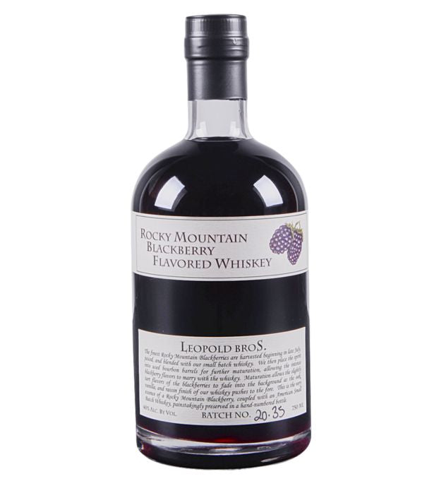 Leopold Bros Rocky Mtn Blackberry Whiskey 80 Pf 750Ml