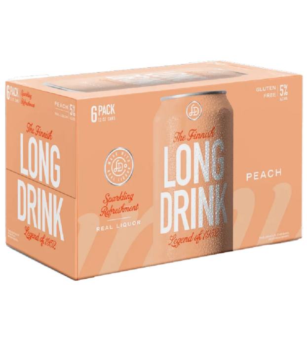 Long Drink Peach 4Pk Can