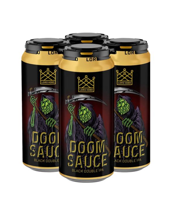 Lord Hobo Doom Sauce Ipa 16Oz 4 Pack Cans