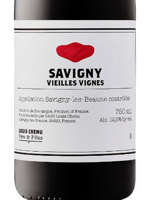 Louis Chenu 22 Savigny Les Beaune Vieilles Vignes TABLE RED