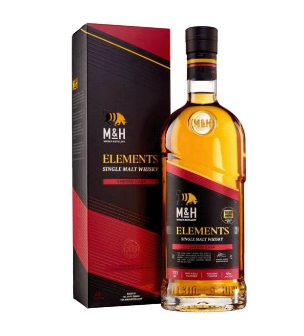 M&H Elements Sherry Single Malt Whiskey