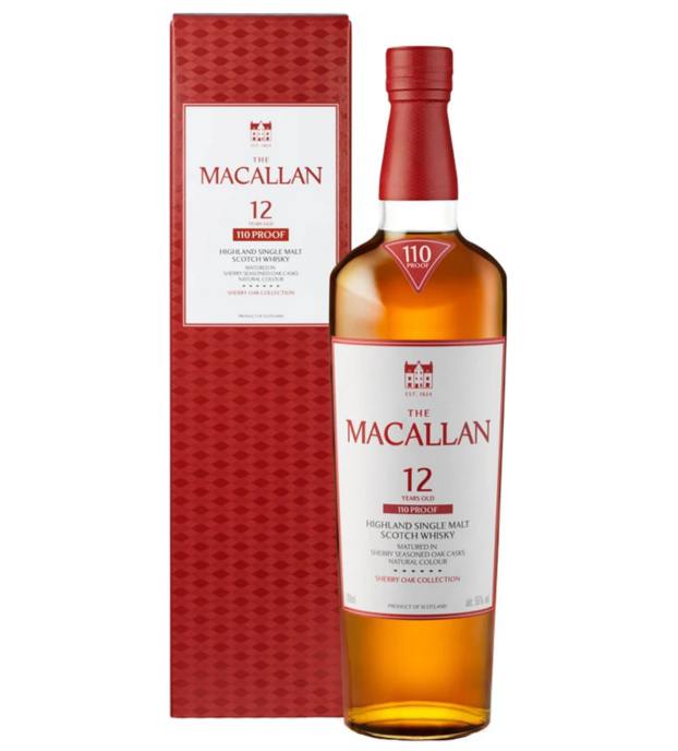 Macallan Sherry Oak 12 Year 110 Proof 750 Ml