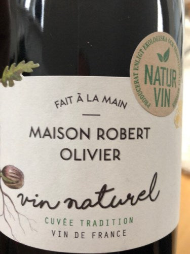Maison Robert Olivier Cuvee Tradition Vin de France Rouge 2021