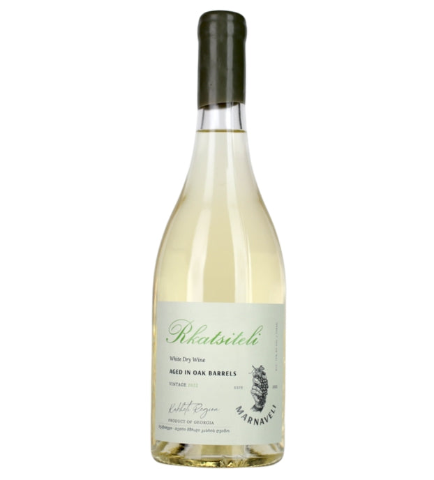 Marnaveli Rkatsiteli White Dry Wine Aged In Oak Barrels
