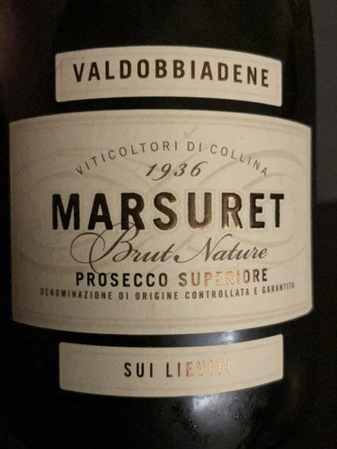 Marsuret Brut Nature Sui Lieviti Docg 750Ml