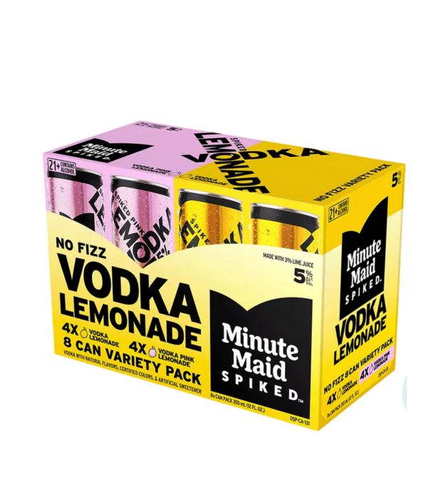 Minute Maid Spiked Vodka Lemonade 8Pk
