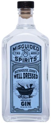 Misguided Bathhouse Johns Well Dressed Gin 80Pf 1L