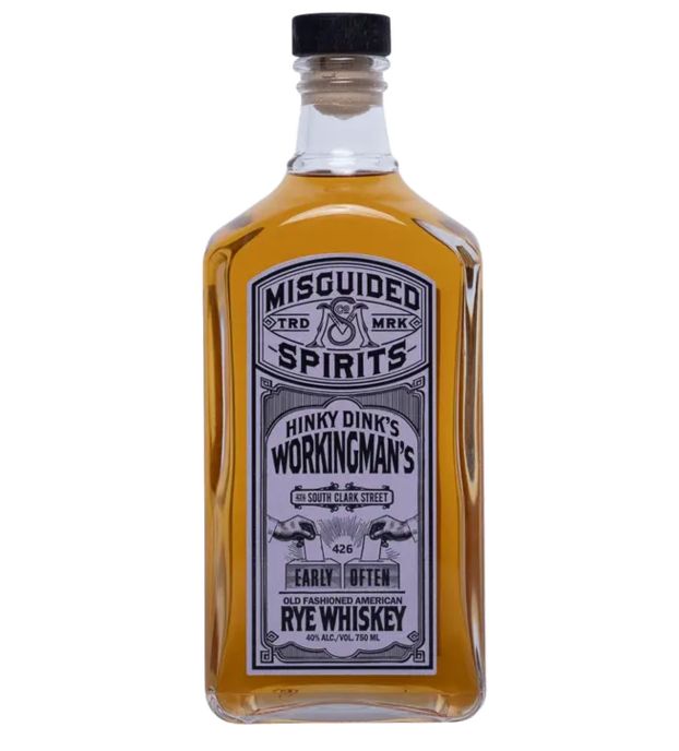 Misguided Hinky Dinks Workingman Whiskey 80 Pf 1L