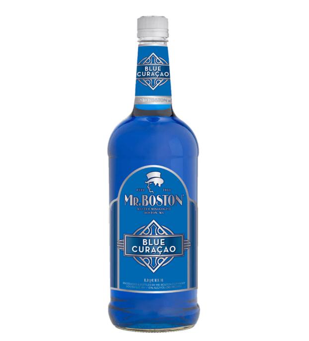 Mr Boston Blue Curacao Liqueur 1 Ltr