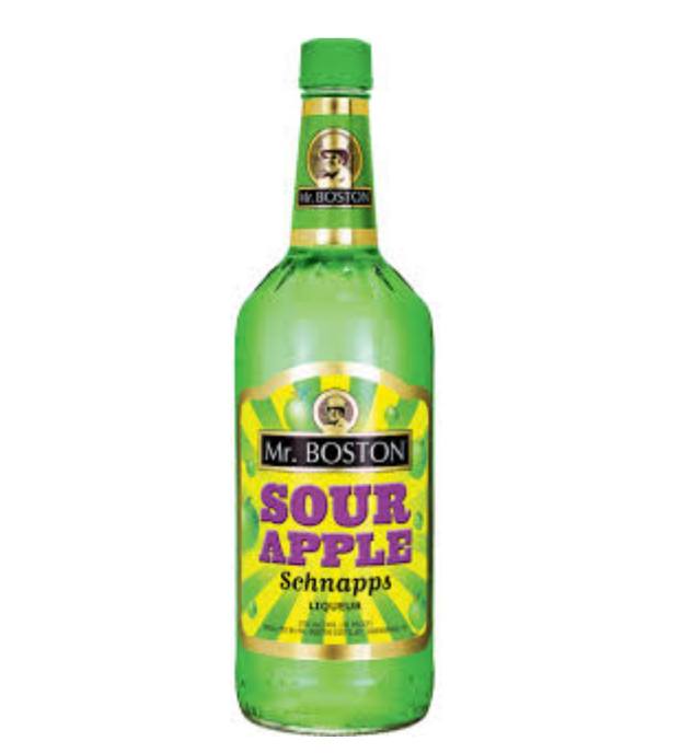 Mr Boston Sour Apple Schnapps
