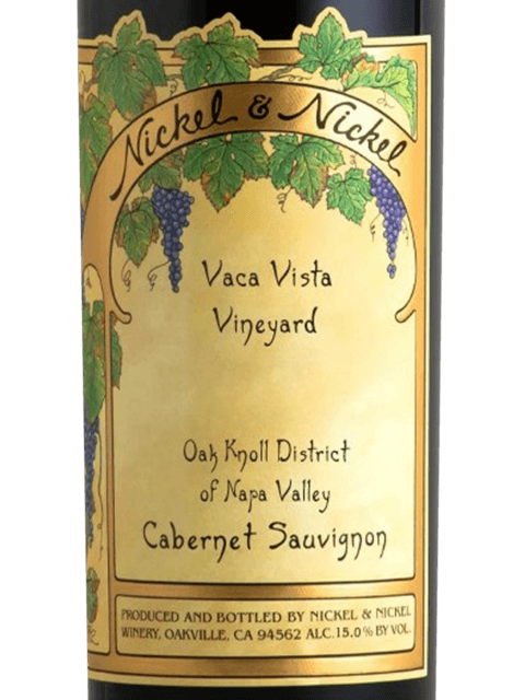 Nickel & Nickel Vaca Vista Vineyard Cabernet Sauvignon