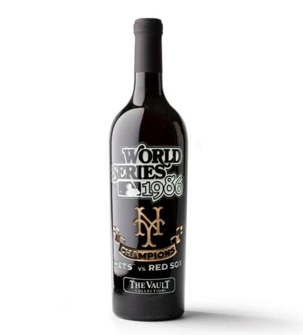 Ny Mets Cabernet Sauvignon 1986 World Series Etched 750 Ml