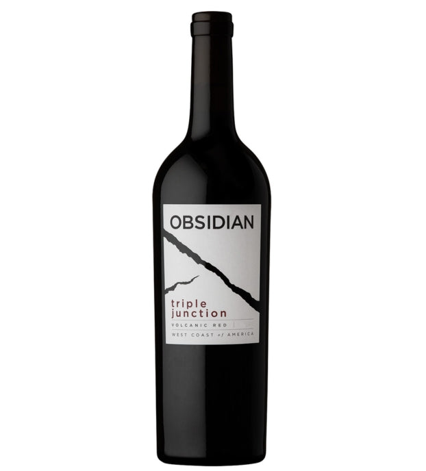 Obsidian Triple Junction Volcanic Red