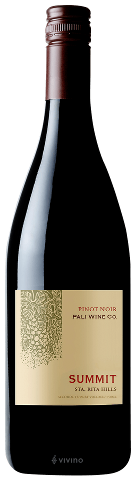 Pali Pinot Noir Summit Sta Rita Hills 750Ml