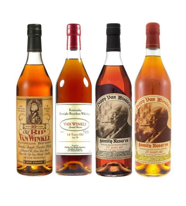 Pappy Van Winkle'S 10 Year, 12 Year, 15 Year & 20 Year