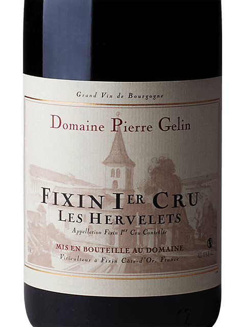 Pierre Gelin Fixin Rouge 1Er Cru Les Hervelets 750Ml