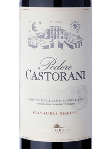 Podere Castorani Montepulciano D'Abruzzo Casauria Riserva
