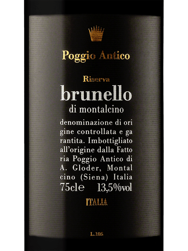 Poggio Antico Brunello di Montalcino Riserva