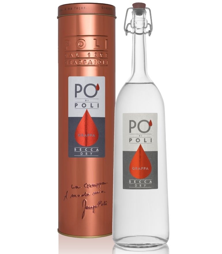 Poli Po Merlot Secca Dry 80 Prf 750Ml