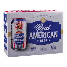 Real American Beer 12 Oz- 12 Pk
