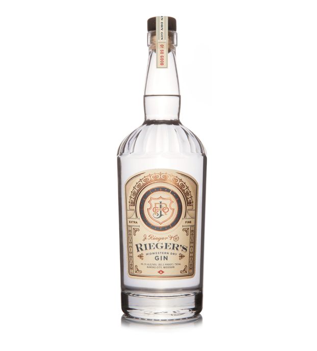 Riegers Midwestern Dry Gin 92.2P Nv 750Ml