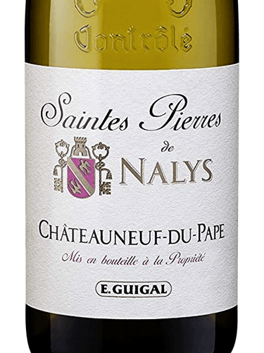 Saintes Pierres de Nalys Chateauneuf Du Pape Blanc