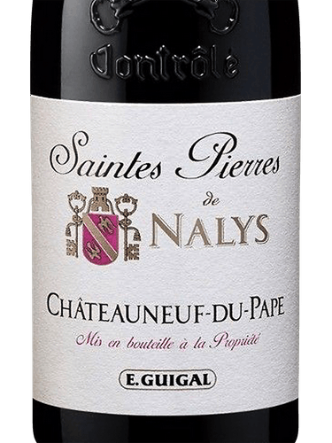 Saintes Pierres de Nalys Chateauneuf Du Pape Rouge