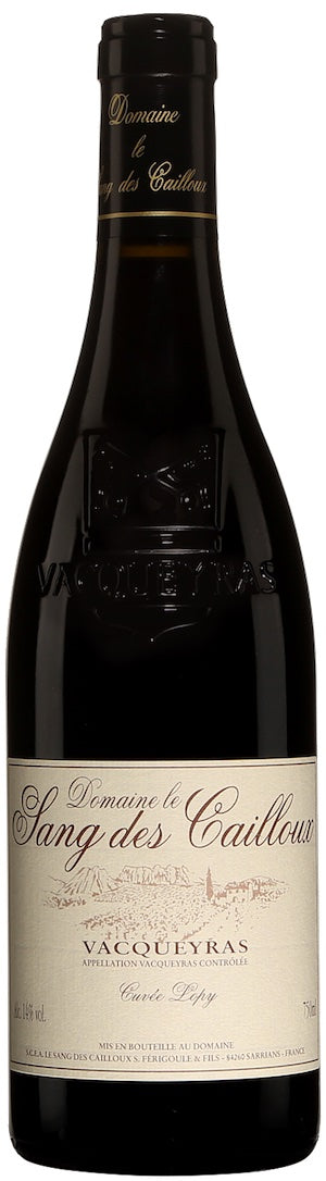 Sang Des Cailloux Domaine Vacqueyras Cuvee Lopy 750Ml