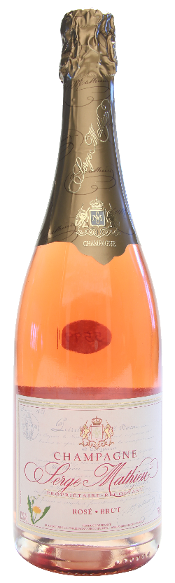 Serge Mathieu Brut Rose NV
