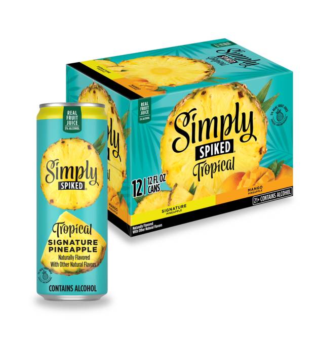 Simply Spiked Tropical 12 Pk Cans