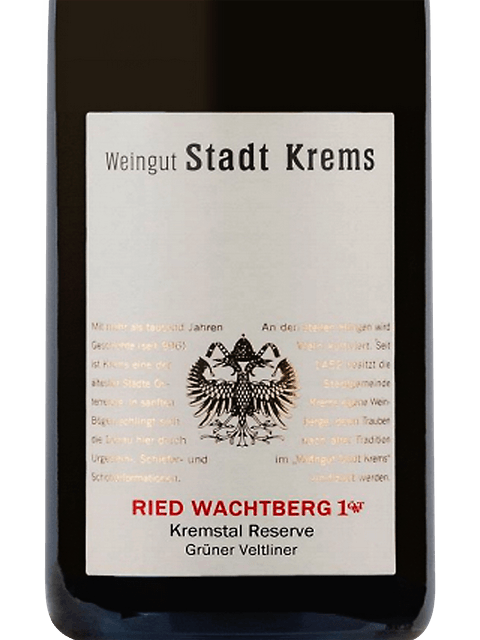 Stadt Krems Gruner Veltliner Wachtberg Reserve 750Ml