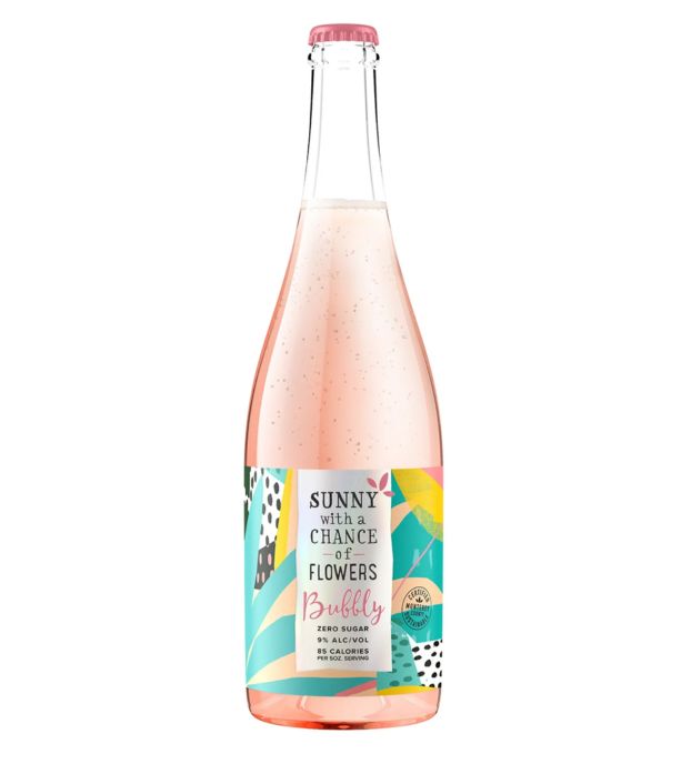 Sunny With A Chance Of Flowers Bubbly Rose 750Ml
