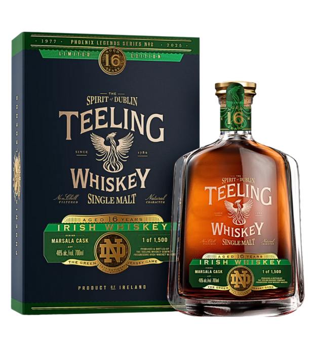 Teeling X Notre Dame 16 Year Old Phoenix Legends Series No.2