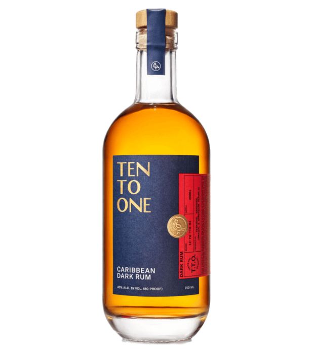 Ten To One Caribbean Dark Rum 750Ml